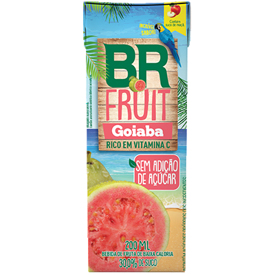 BR FRUIT GOIABA 200ML